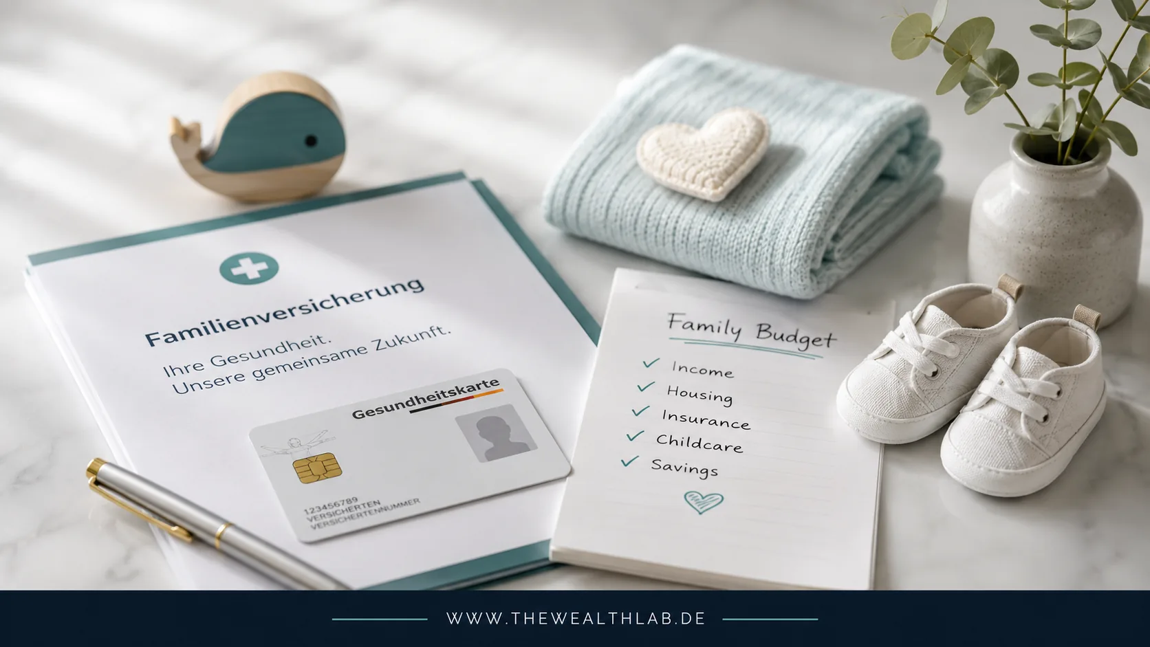Familienversicherung Germany allowing eligible family members and children to receive health insurance coverage through statutory health insurance