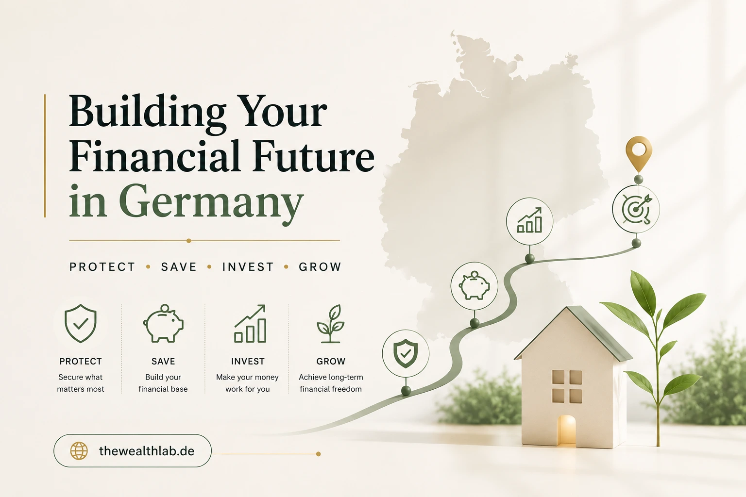 Financial planning for expats in Germany with investing, saving, protection, and long-term wealth building strategy